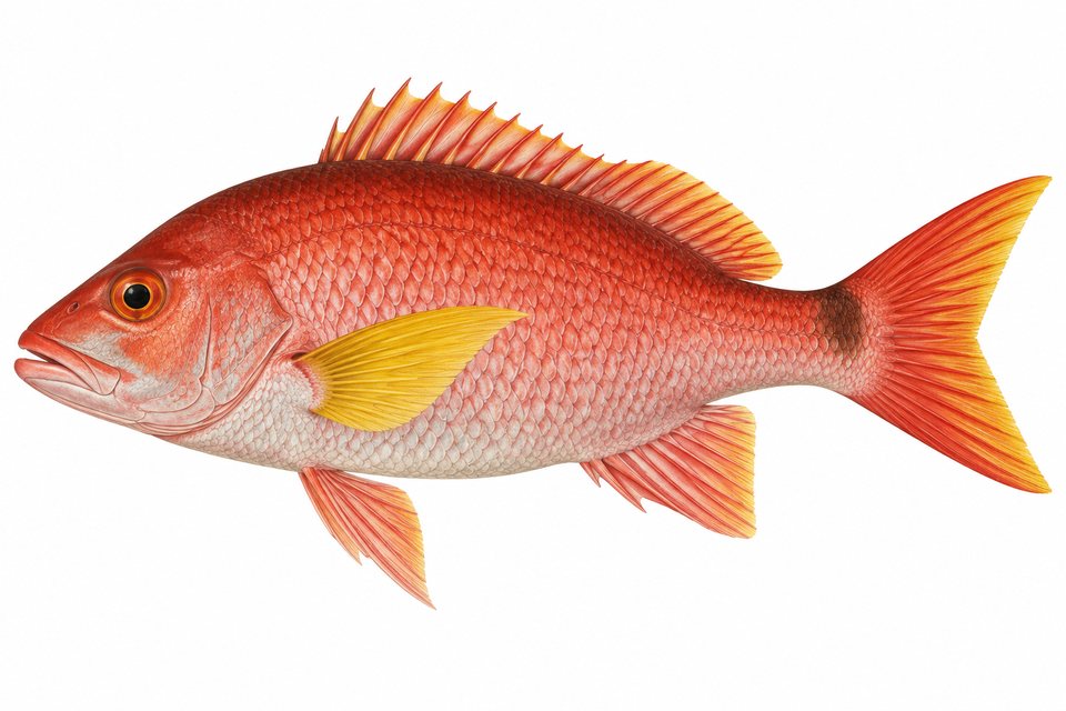 Yellowfin red snapper