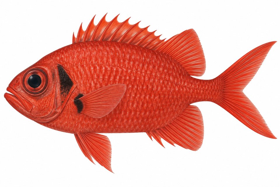 Scarlet soldierfish