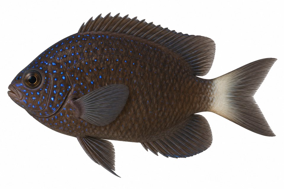 Whitespotted devil